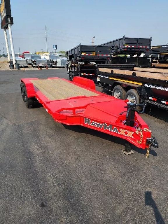 2026 RawMaxx 22' G7X Gravity Tilt 20K Flatbed Trai