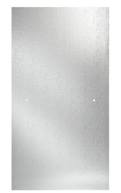 Delta Frameless Pivoting Shower Glass Door 27 3/8" x 63 1/8" (Rain Finish)