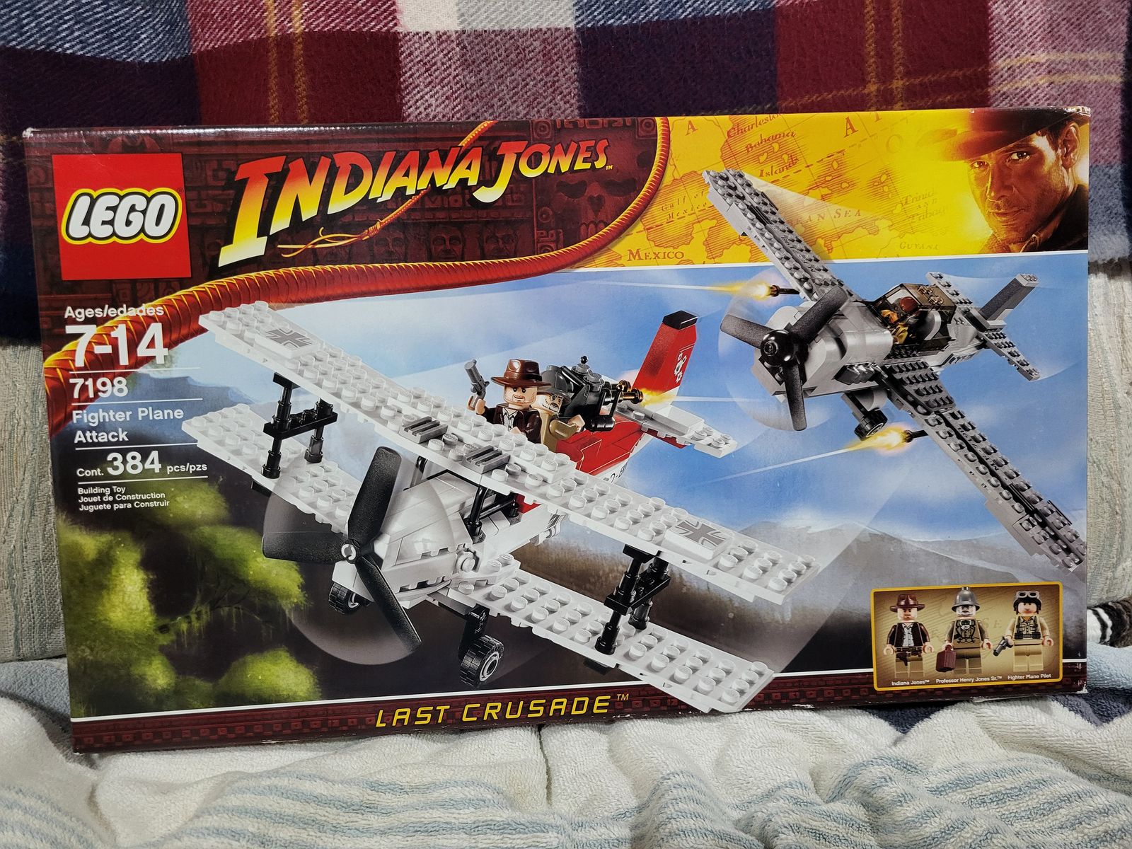 LEGO INDIANA JONES FIGHTER PLANE ATTACK   2009 ISSUE