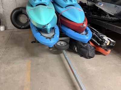 Kayaks + trailer