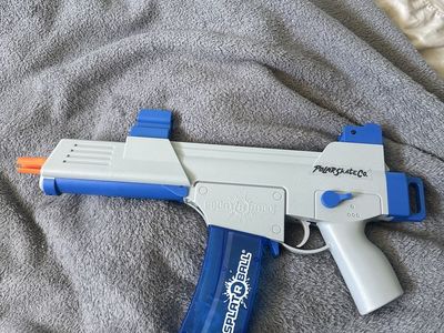 SplatRBall SB1200 Water Bead Blaster - Grey & Blue Gel Blaster Toy Gun