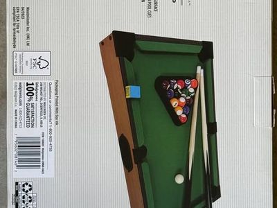 Tabletop Pool Table Game