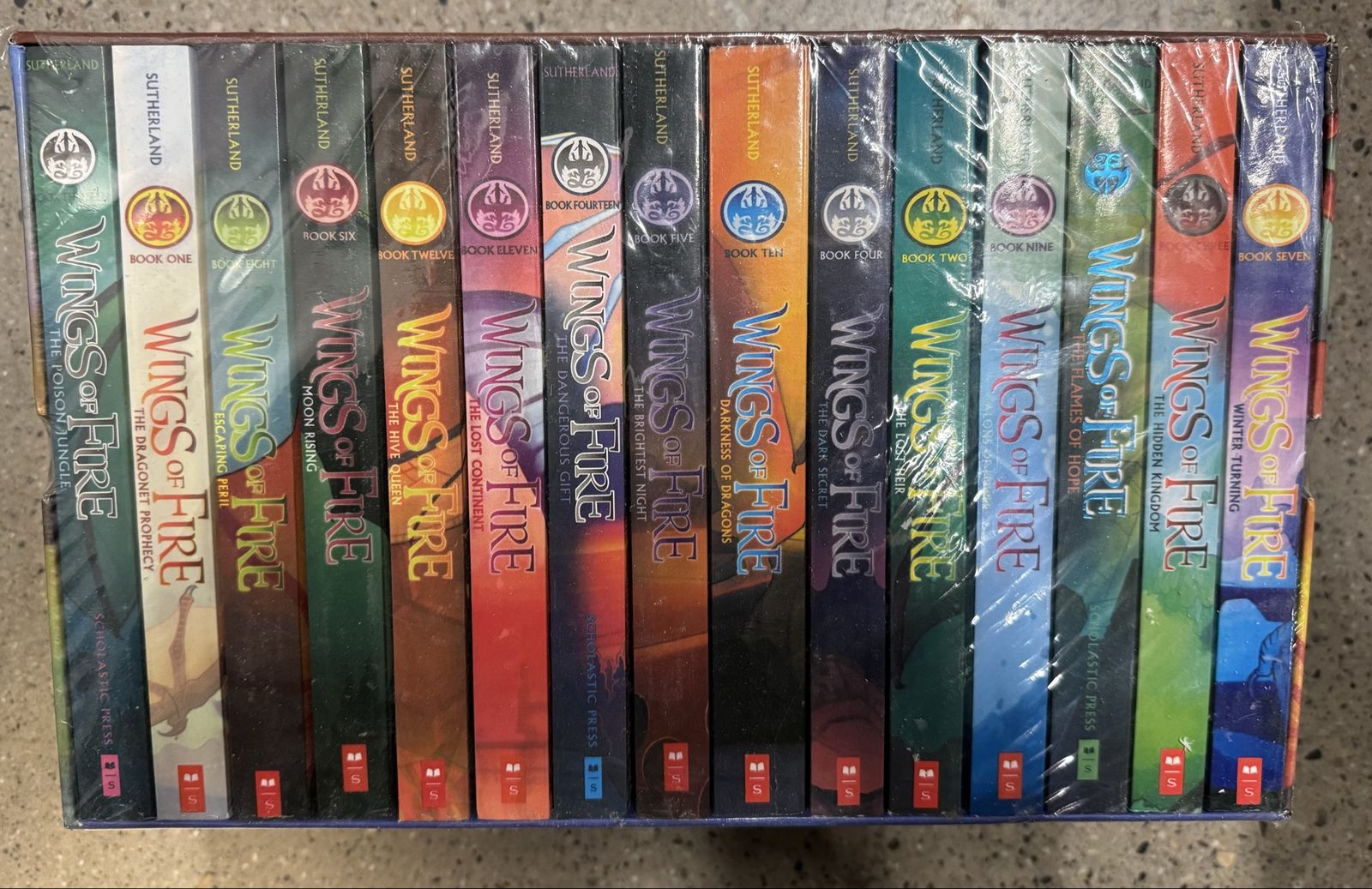 Wings of Fire 15 Book Set