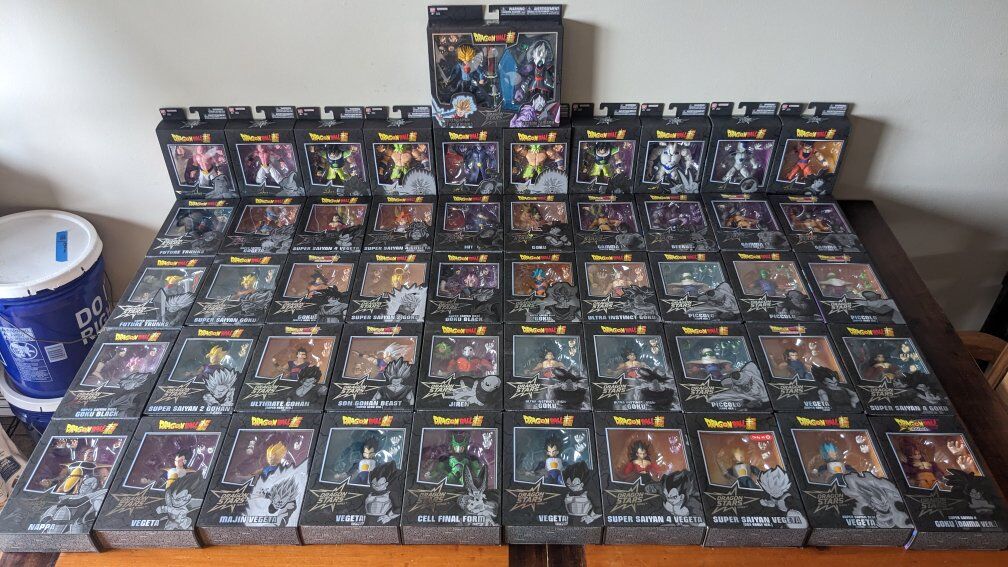 Dragon ball dragon stars lot of 46