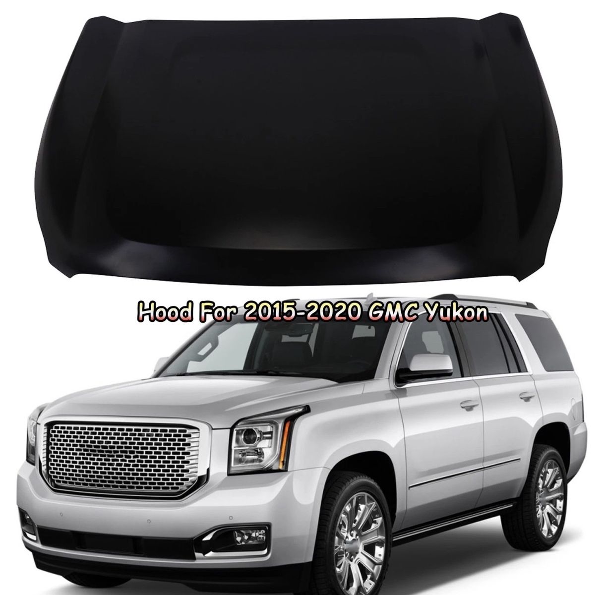 Fits 2015-2020 GMC Yukon New Front Hood Panel 84348409 GM1230449