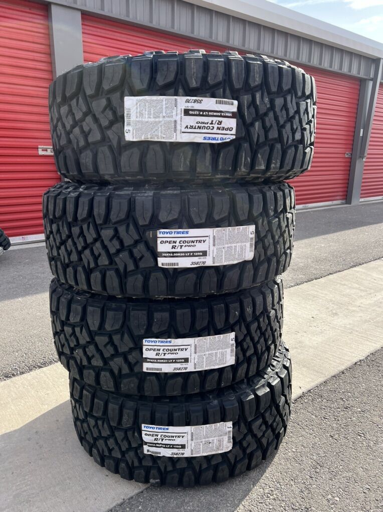 35x12.50R20 toyo RT Pro 12 ply new