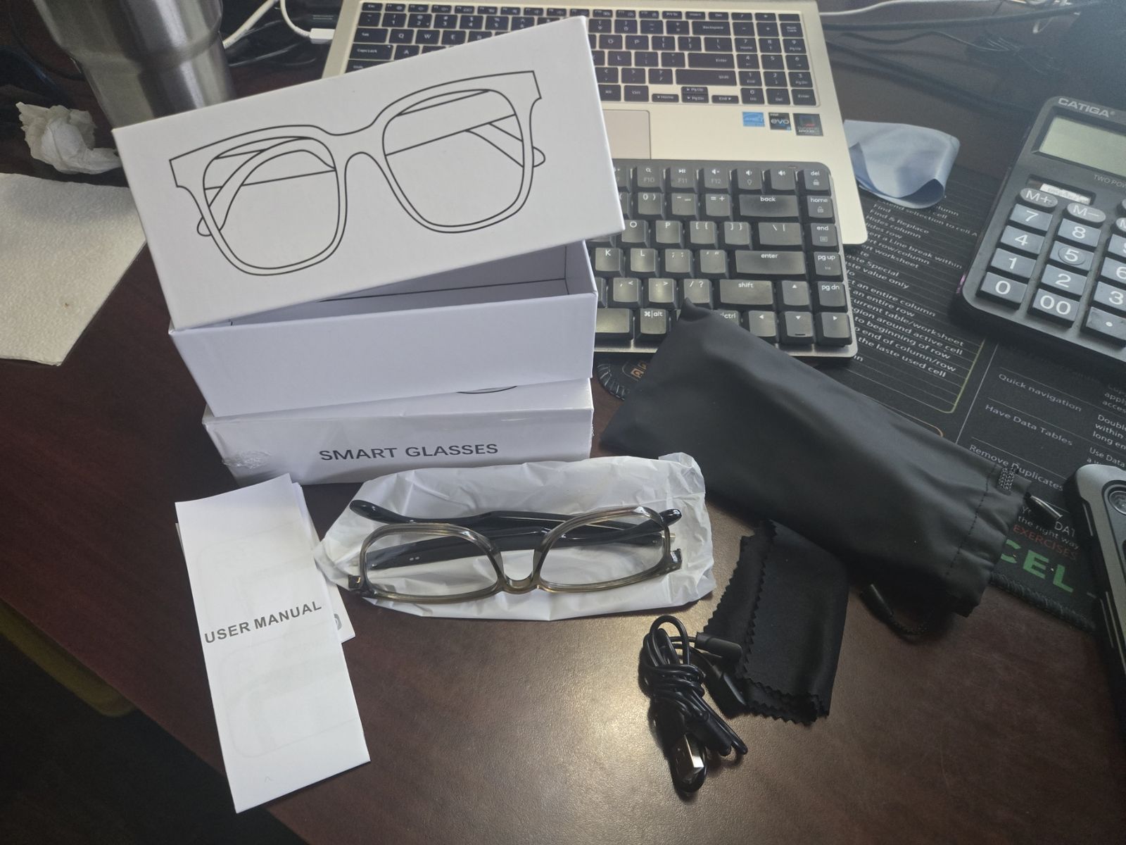 Smart Glasses - Bluetooth Audio & Hands-Free Calling (Unbranded)