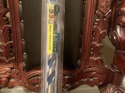 Bosch Blue Granite Turbo Hammer Drill Bit 3/4" x 22" - 4x Life, New in Package (HCBG23T)