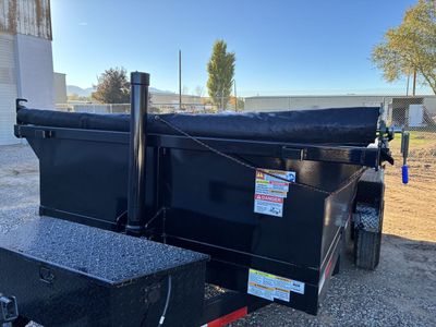 TEXAS PRIDE 7X14X2 Bumper pull Dump Trailer