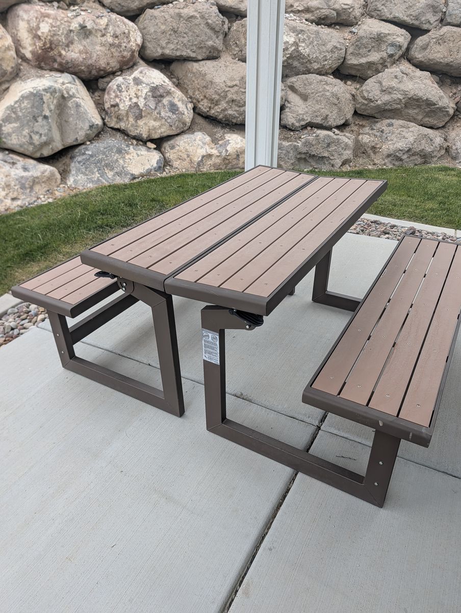 Lifetime Patio Table/Bench