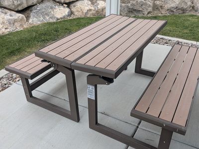 Lifetime Patio Table/Bench