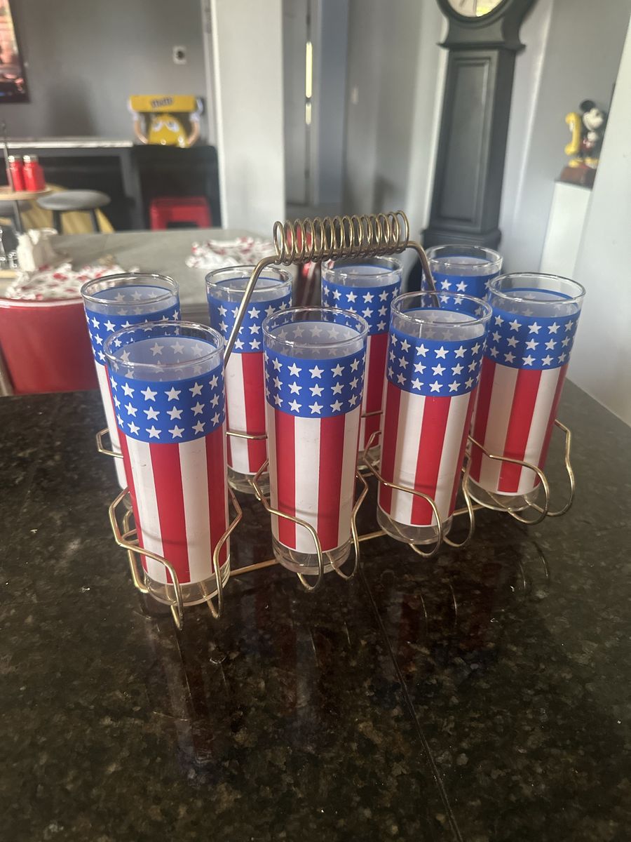 Set of glasses