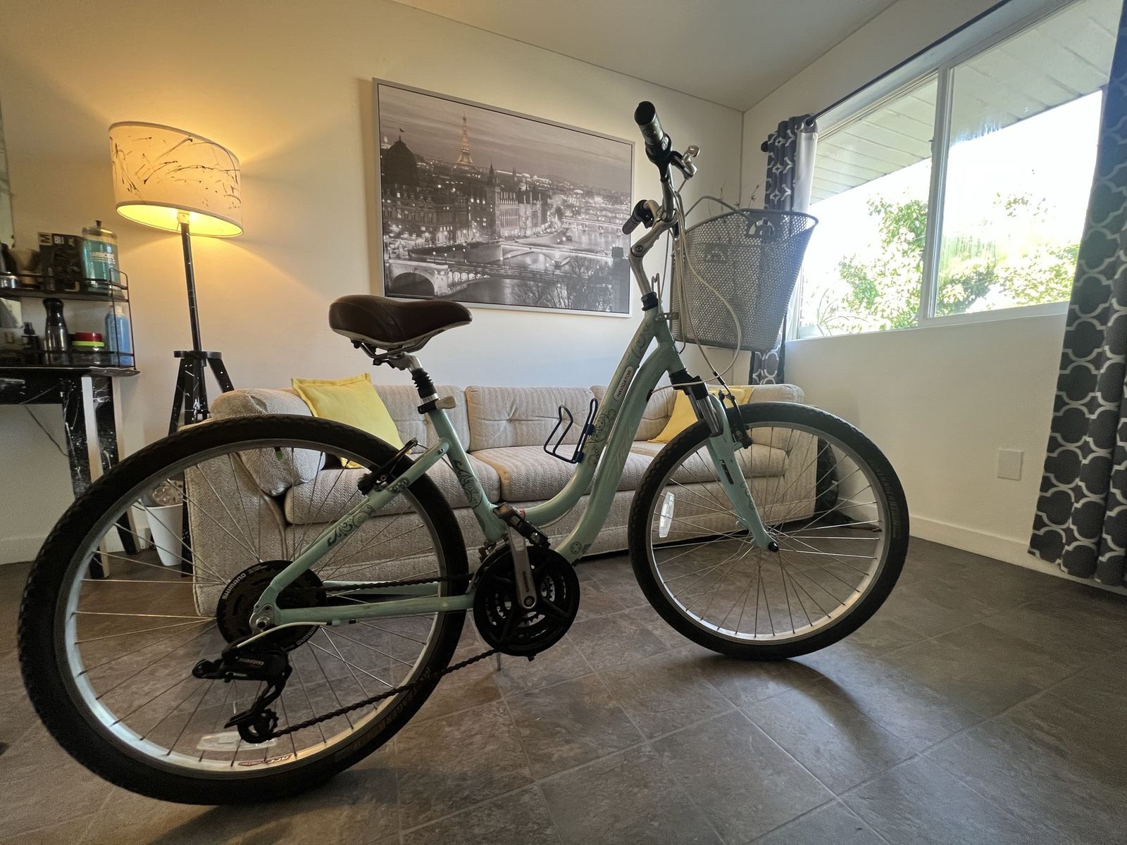 Trek Navigator Step-Through Comfort City Bike with Front Basket