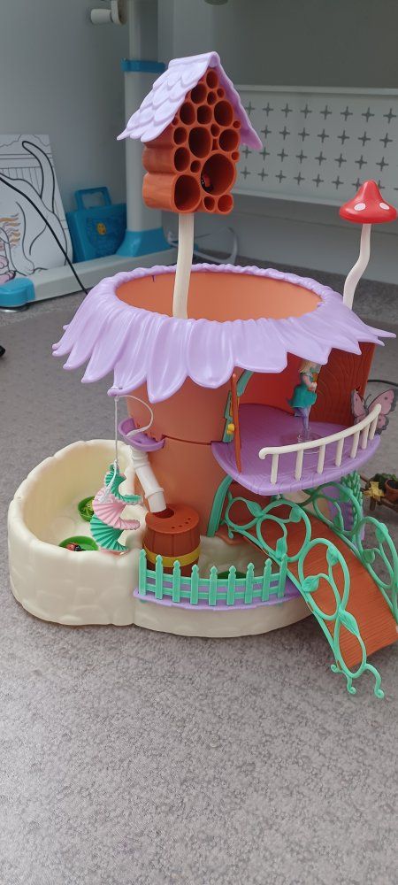 Cute Fairy House Playset with Mini Doll & Accessories - Perfect for Imaginative Play