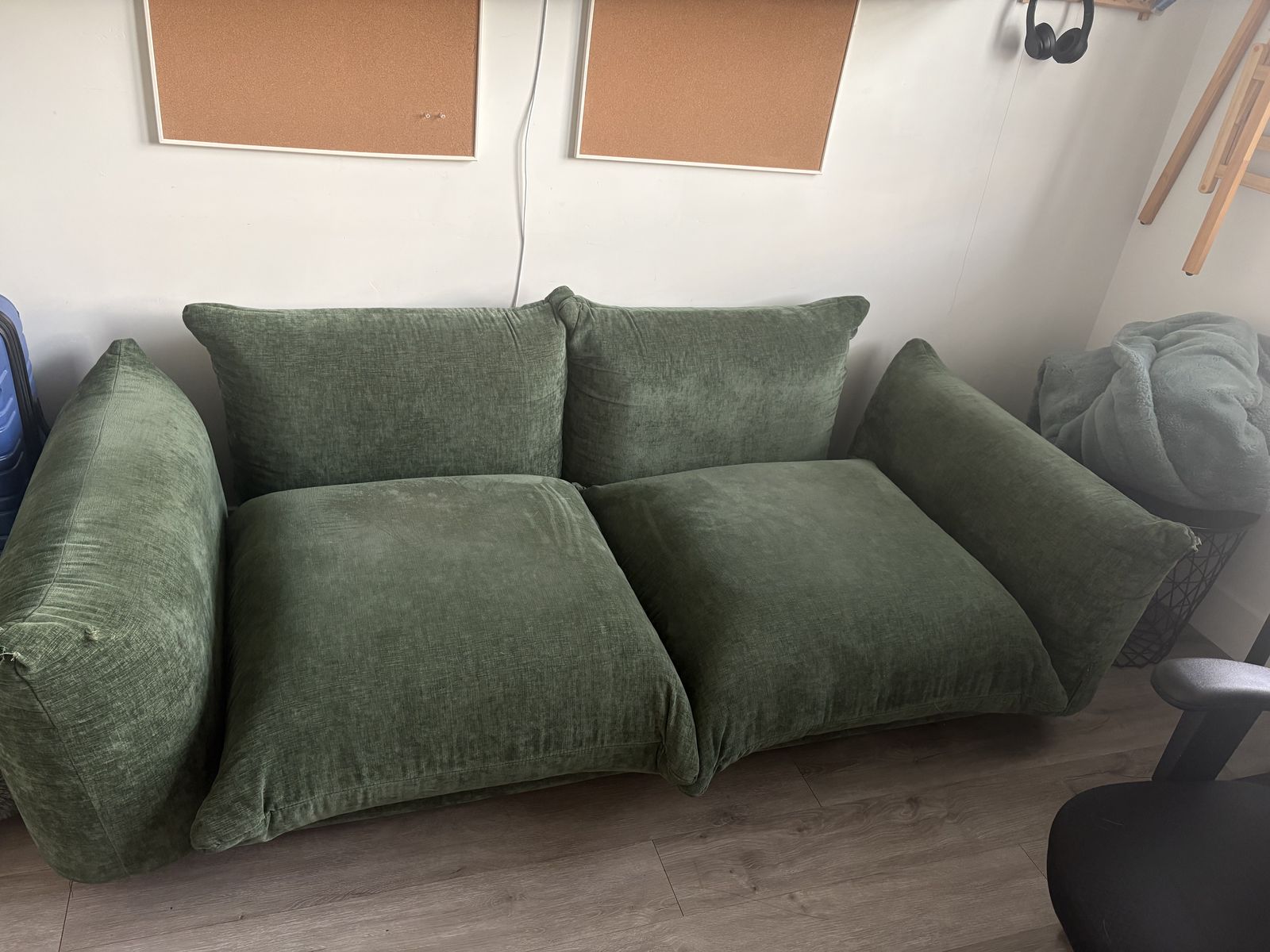 Green Loveseat