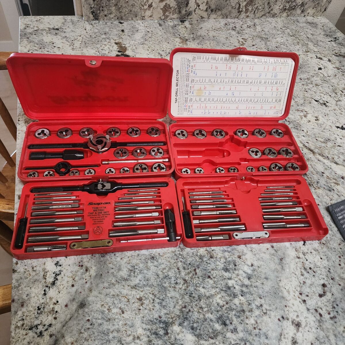 Snap-On tap and die set / Near Mint