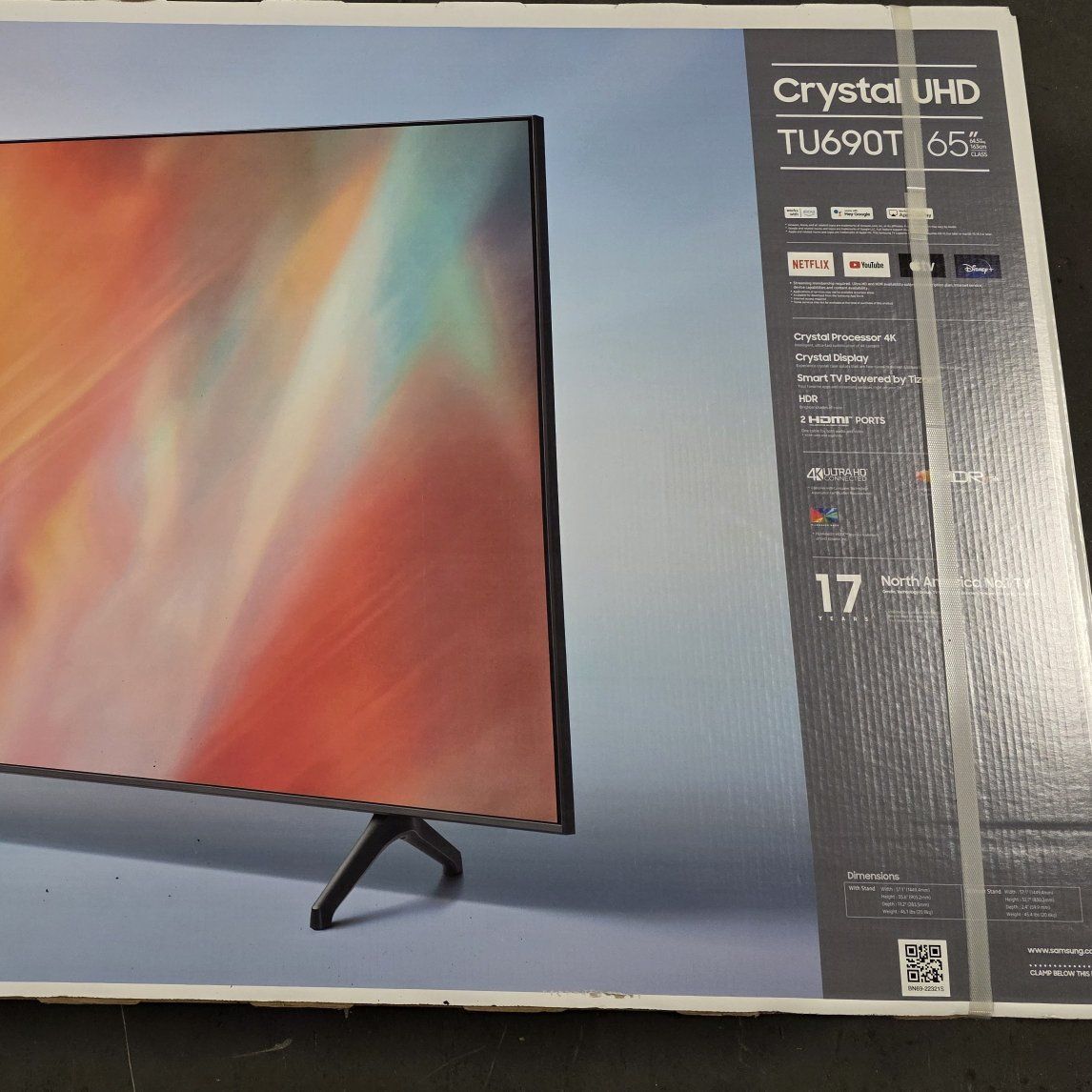Samsung 65" Crystal UHD