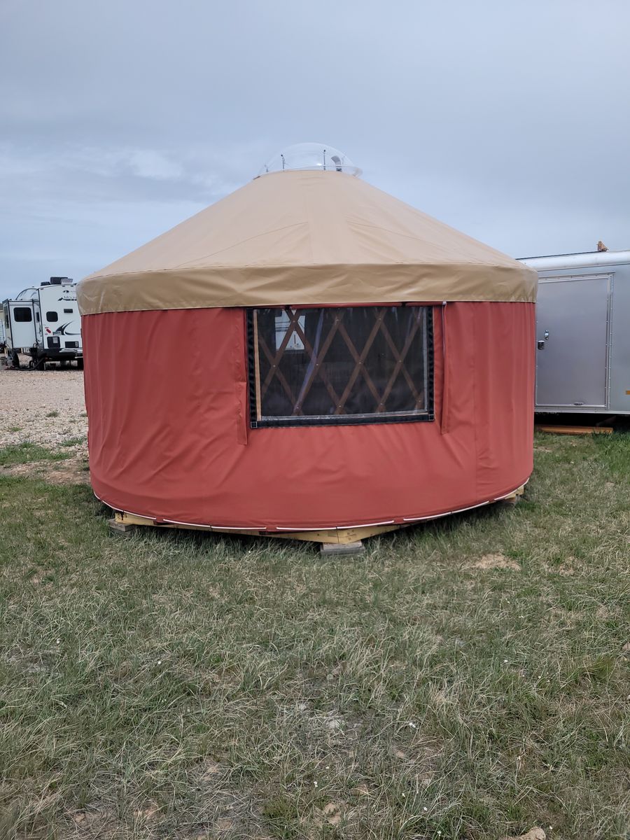 Sweet 14' Secret Creek Yurt 100% Complete Foundation to Dome $12,500.
