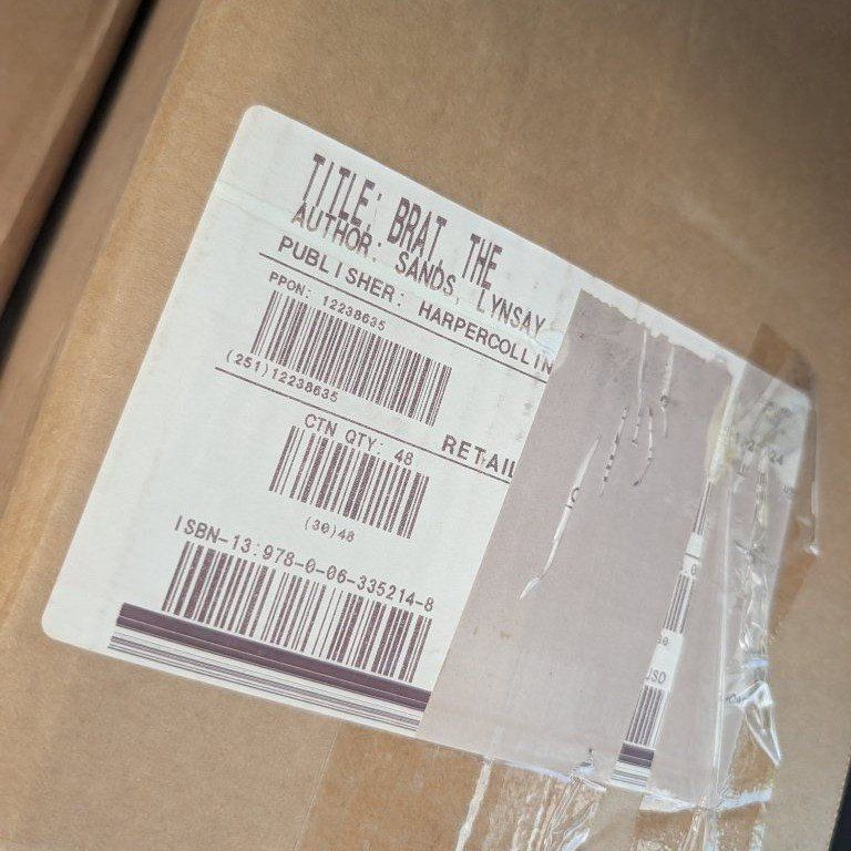 The Brat by Lynsay Sands - paperback case of 48 copies