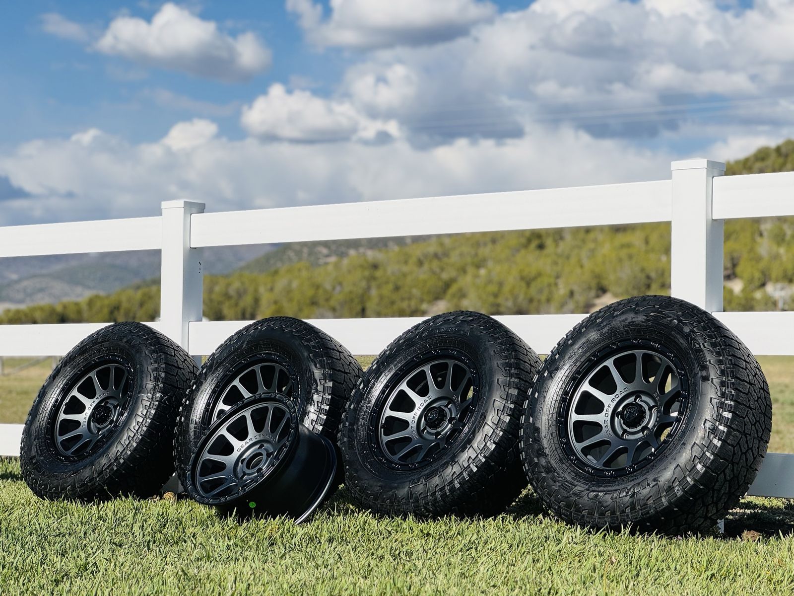 gear off road wheels and falken wild peak AT3
