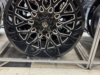 Terra Off road 20x10 Mid night black. Brand new set of 4 wheels.