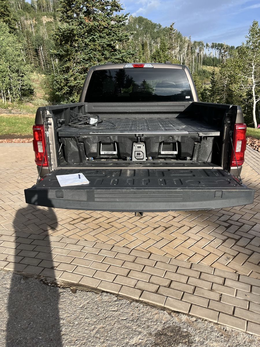 DECKED Truck Bed Storage System with Dual Drawers