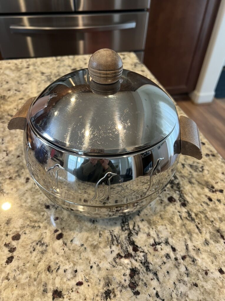 Vintage West Bend Stainless Steel PENGUIN .