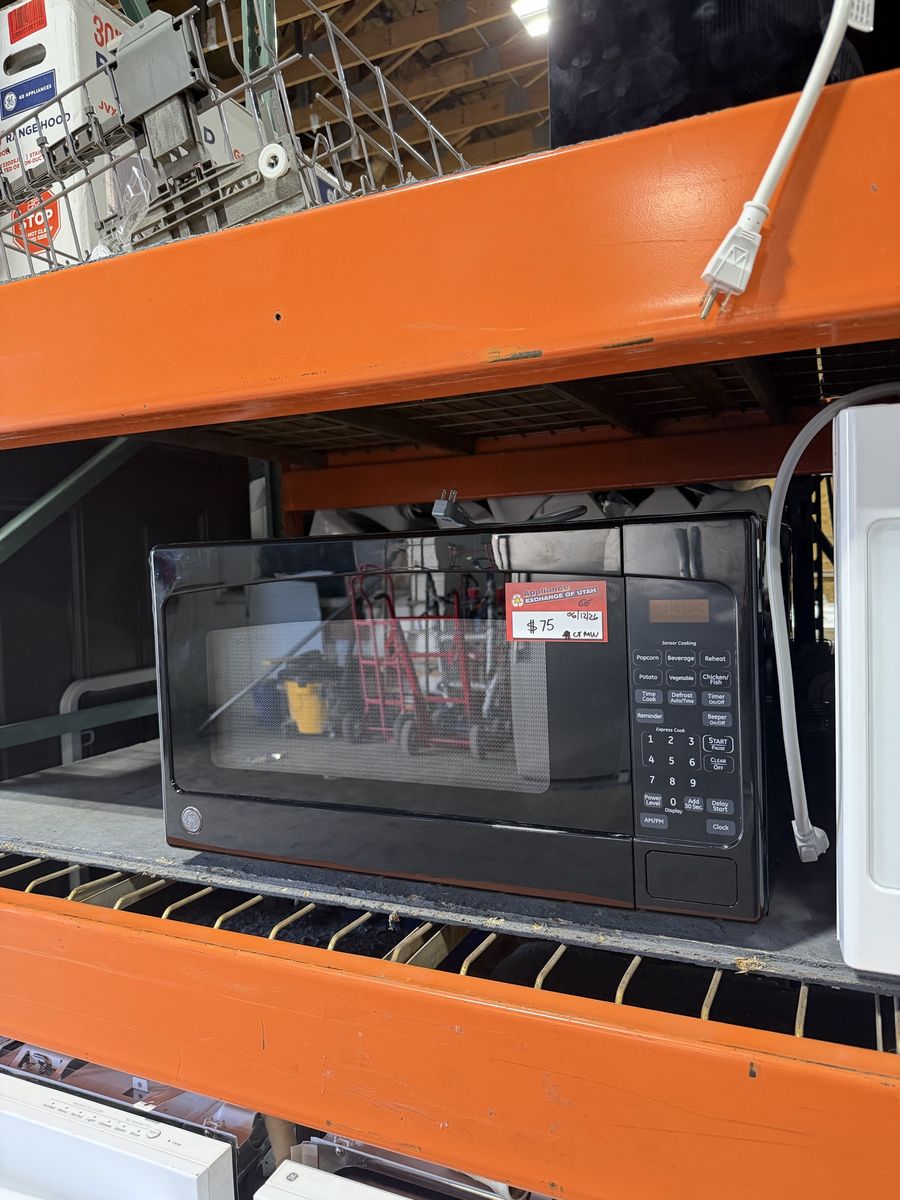 GE Appliances Countertop Microwave Oven Black just $75!!!