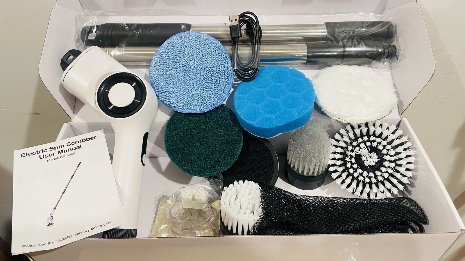 New in box Electric Spin Scrubber
