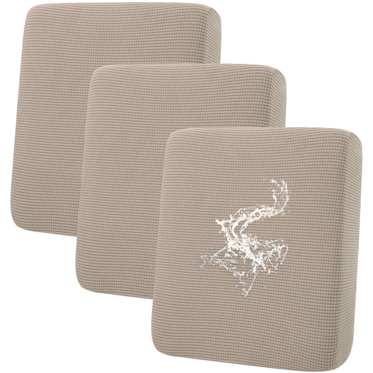 New! Waterproof Couch Cushion Covers for Pets, Non Slip Sofa Seat Cover for Dogs Washable, Soft Thick Stretch Jacquard Fabric