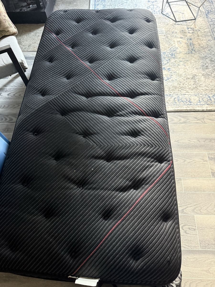 Used Black Mattress, 2 Years Old - Good Condition