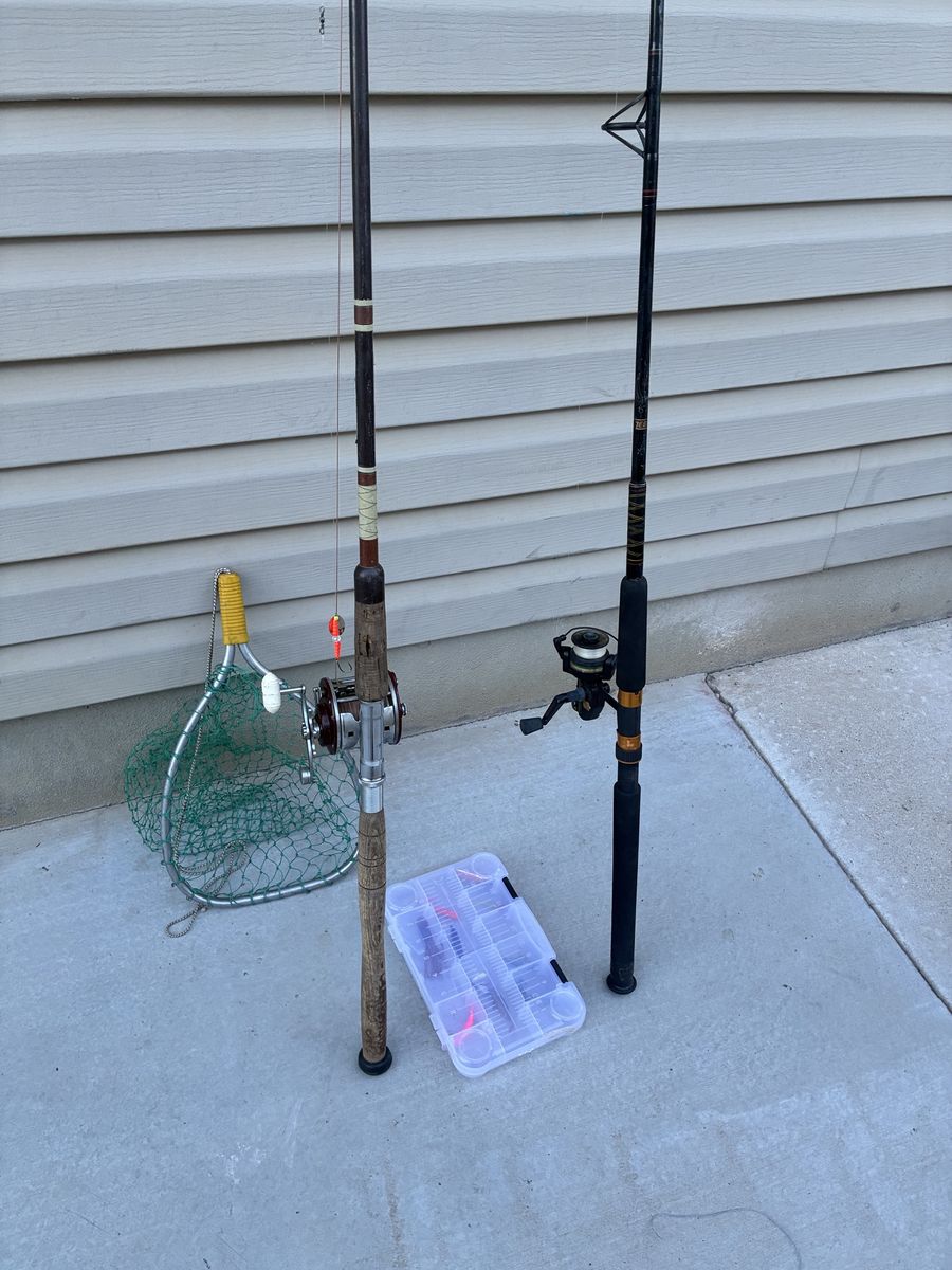 Trolling rods and reels