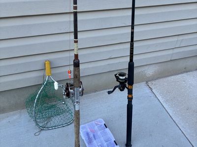 Trolling rods and reels