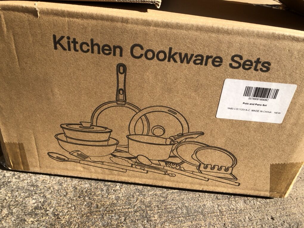 Granite Ceramic Pots And Pans Set