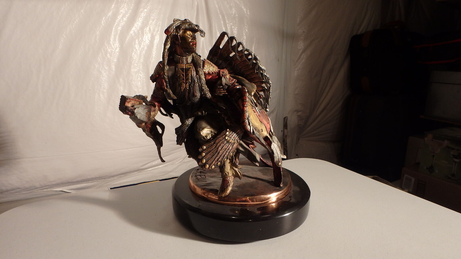 C A Pardell Legends pewter sculpture - #482/750.