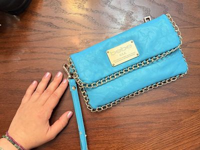 Bebe turquoise small bag