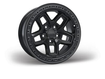 AEV Conversions Borah Dualsport Satin Black Wheel JL Jeep Wrangler JT Jeep Gladiator JT JLU AEV 20402044AA