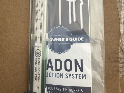 Radon Reduction System Manometer