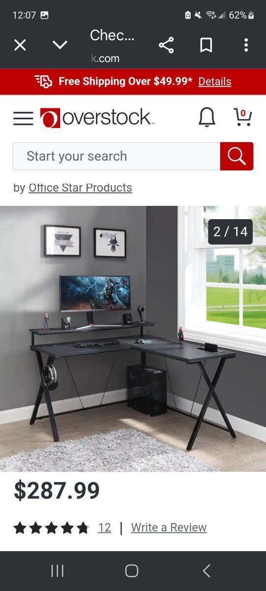 l shape desk