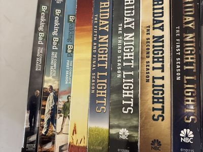 Breaking Bad Seasons 1-3 & Friday Night Lights Seasons 1- 5, DVD Sets