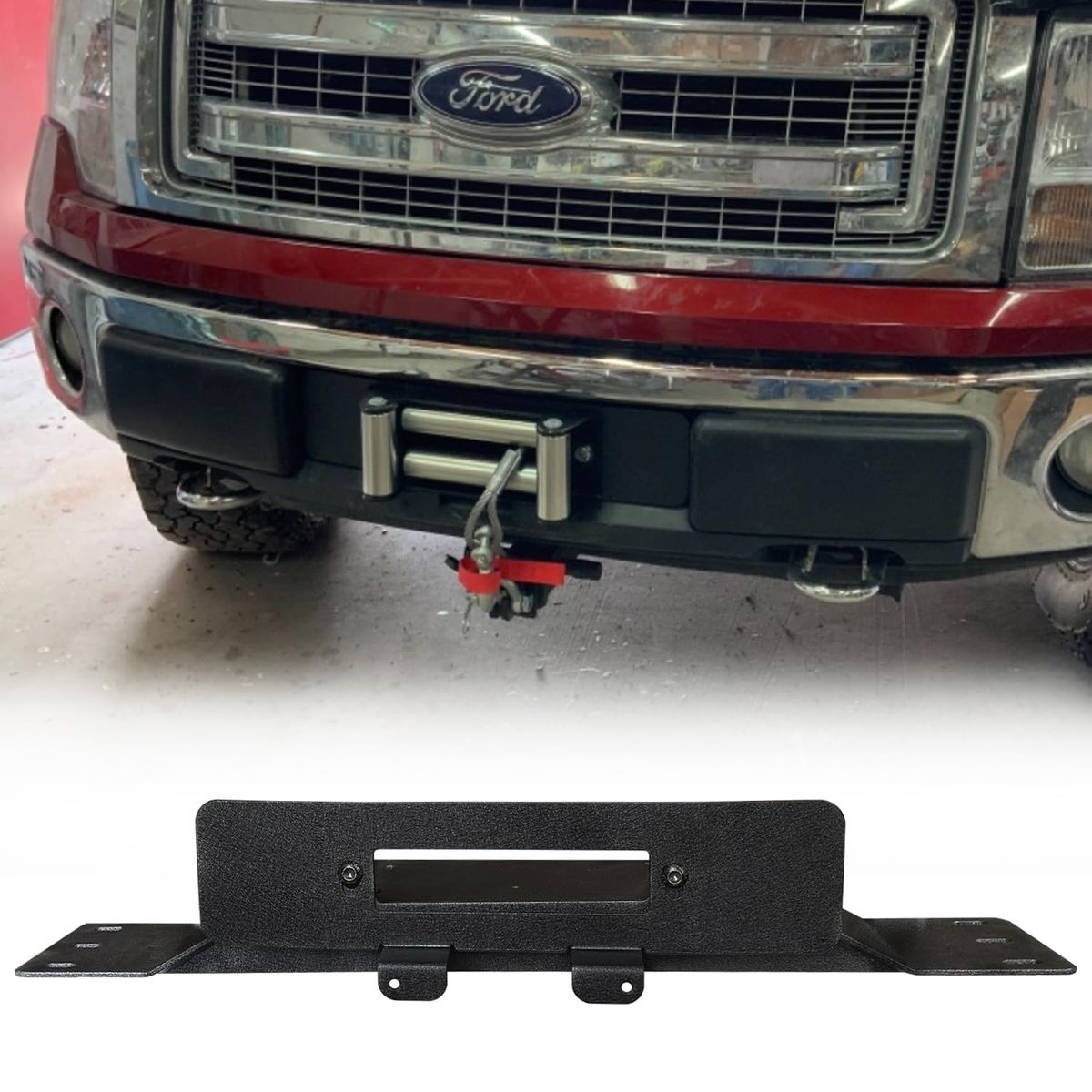 Winch Mounting Plate F150 2009-2014
