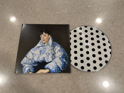 Lily Allen-West End Girl Cream & Black Polka Dot Vinyl Record LP-SEALED-WORN on Top of Sleeve-Brand New