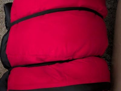 three sleeping bags