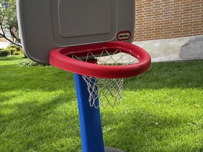Little Tikes Easy Score Kids Basketball Hoop Set - Adjustable Height, Indoor/Outdoor