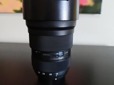Tokina Opera 16-28 f/2.8 Ultra Wide for Nikon F mount lens