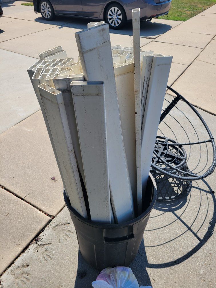free pvc fence slats