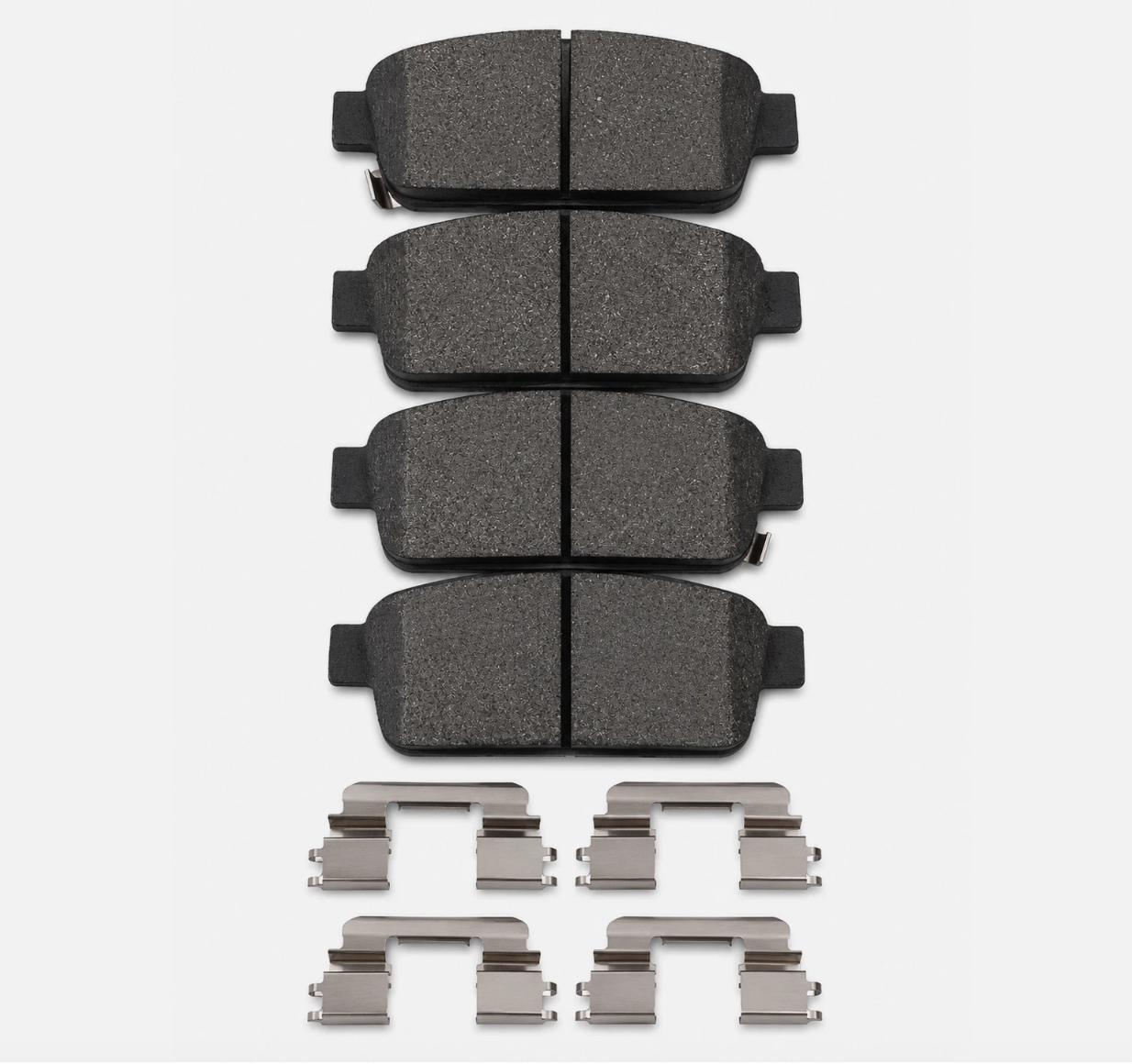 EXPPOWER D1468 Rear Ceramic Brake Pads w/ Hardware Buick Encore Chevy Trax