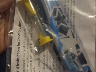 New Toothbrush Kit for 18+ Months with Timer and Instructions