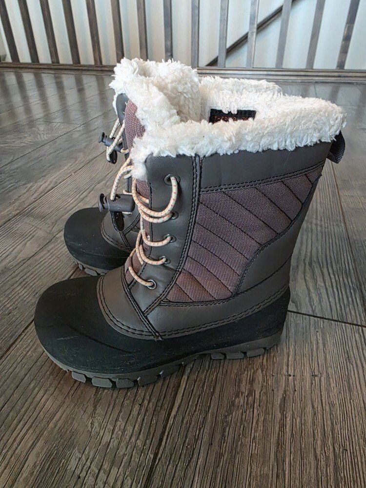 Kids Girls Winter Snow boots 13