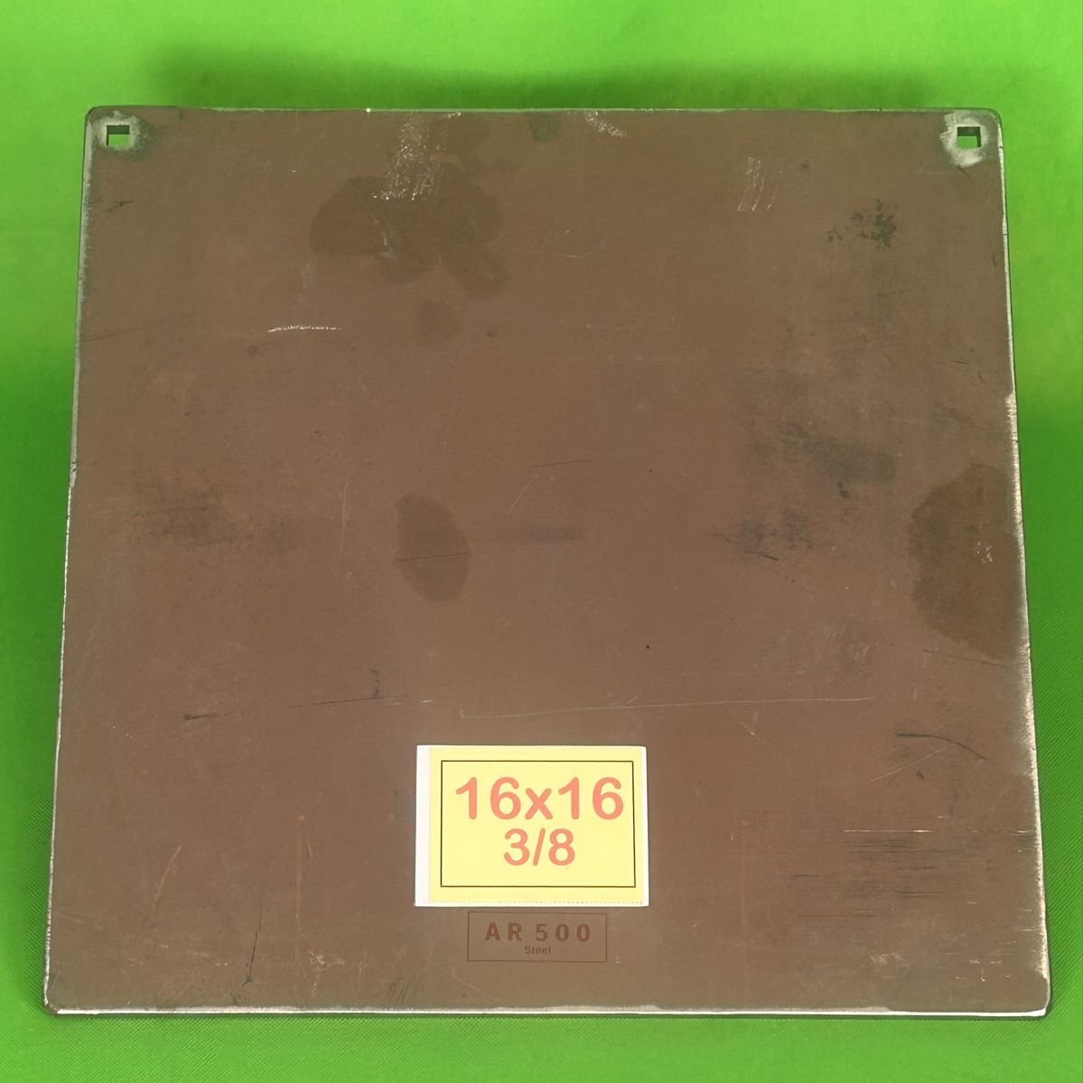 16" x 16" Square 3/8" AR500 Steel Shooting Target Gong